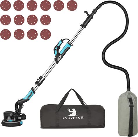 AYA-TECH Drywall Sander, 750W 6.5A Popcorn Ceiling Removal Tool Machine ...