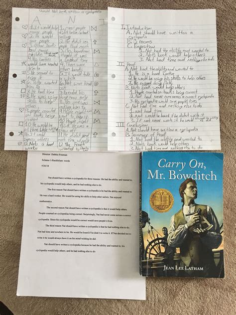 Carry On Mr Bowditch Printable List Of Characters