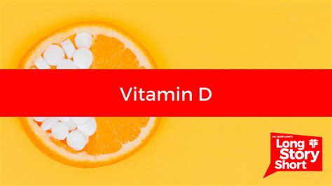 Vitamin D - Dr. David Long - Lubbock Cooper Health Center