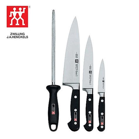 Zwilling J.A. Henckels Professional S 3 Piece Starter Set with Bonus ...