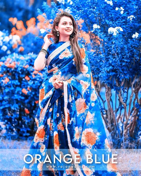 Moody blue and orange preset | Blue and orange lightroom preset download
