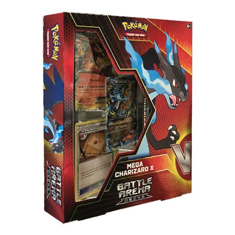 Buy Pokemon Battle Arena Decks Mega Charizard X Set Online at ...