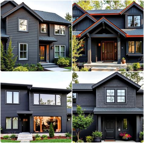 20 Tan House With Black Trim Ideas Exterior Design Trends
