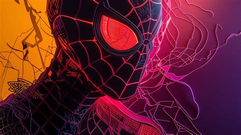 Vibrant Miles Morales Spider-Man HD Superhero Art Wallpaper, HD Artist 4K Wallpapers, Images and ...