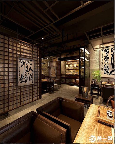300平特色中式茶餐厅设计装修效果图-京创装饰|空间|家装设计|郑州京创装饰公司 - 原创作品 - 站酷 (ZCOOL)
