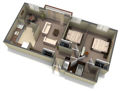 700 Square Feet House Plan – Ideas For Creative Small Home Design ...