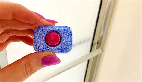 Image result for Using Dishwasher Tablets to Clean Shower