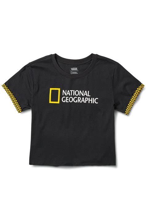 VANS National Geographic Rollout T-shirt VN0A4RGPBLK - Shiekh