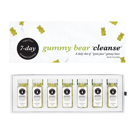 Gummy Bear Cleanses : Seven-Day Cleanse