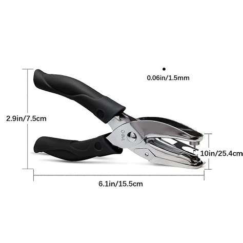1.5mm Circle Hole Punch, Small Handheld Paper Punch, Mini Hole Puncher ...