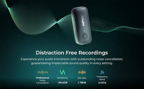 Buy Digitek® (DWM-106) 2-in-1 Wireless Microphone System, 80M Range ...