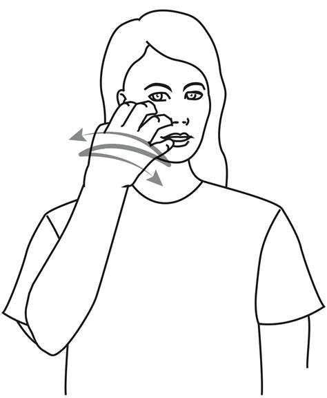 Image result for Sorry Sign Language