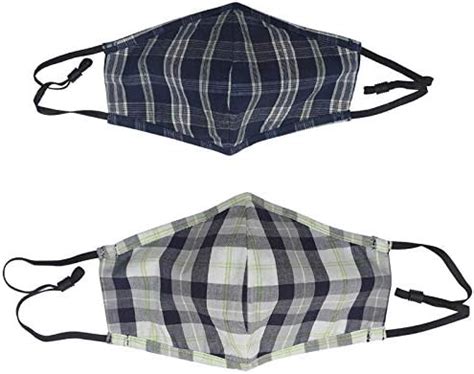 Buy LORDS CUSTOMS Men's Resusable 3-Ply Cotton Protective Outdoor Mask ...