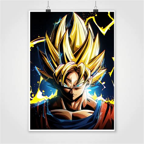 Goku Ultra Instinct 19*13 Poster - Manga Store