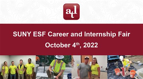 ATL is Attending the SUNY ESF Career and Internship Fair October 4th ...