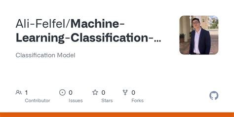Machine Learning Classification Model 的图像结果