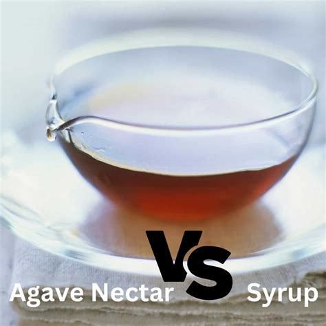 Agave Nectar vs Syrup: Which Sweetener Should You Choose?