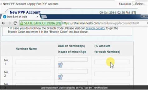 SBI PPF Account - How to open PPF Account in SBI Online?