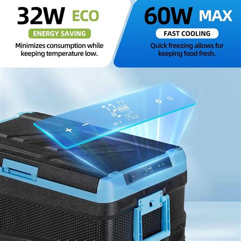 Tecnolove 45L Car Refrigerator Freezer,4℉~68℉ 48QT Single India | Ubuy