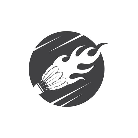 Shuttle Cock Vector Design 的图像结果