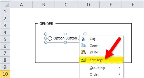 Image result for How to Create Radio Button in Excel