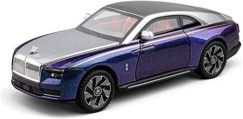 SR TOYS 1/24 Rolls Royce Spectre Diecast Model Car Toy, Zinc Alloy Pull ...