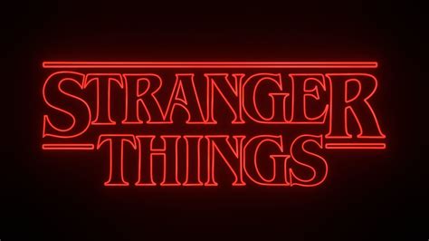 Logo Stranger Things 3D model | CGTrader
