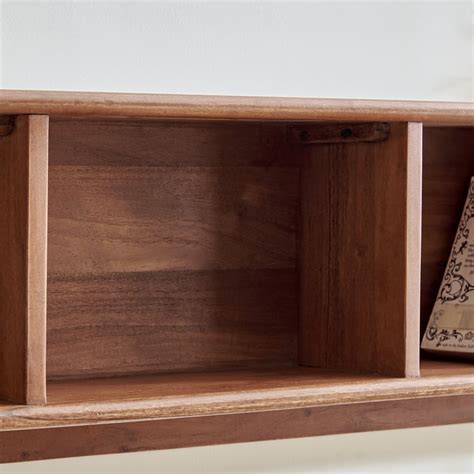 Buy Amanda Acacia Wood Media Wall Unit - Brown from Home Centre at just ...