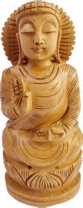 Shalibhadra Shalibhadra Handicraft Wooden Blessing Buddha 6 inch ...