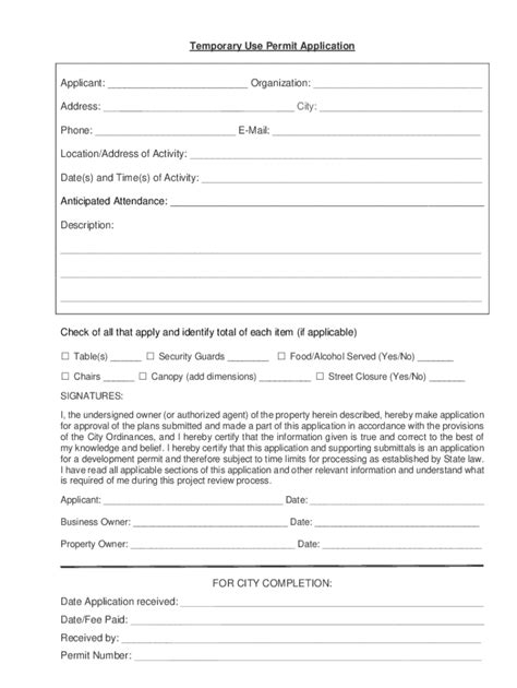 Image result for Temporary Use