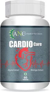 ANC Cardio Care with Arjuna Extract & Moringa Extract for Heart Health ...