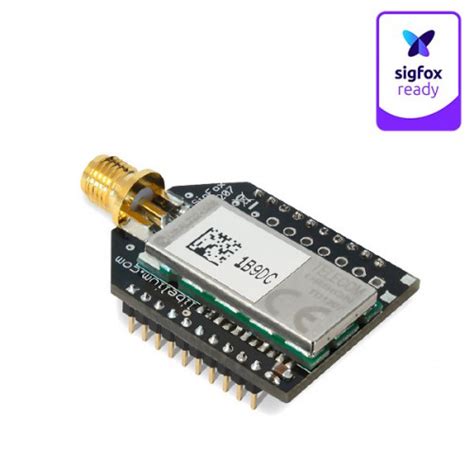Sigfox module for Arduino, Waspmote and Raspberry Pi - Europe [XBee ...