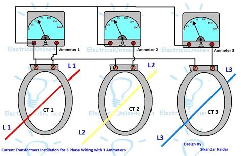 Image result for 3 Phase CT Connection