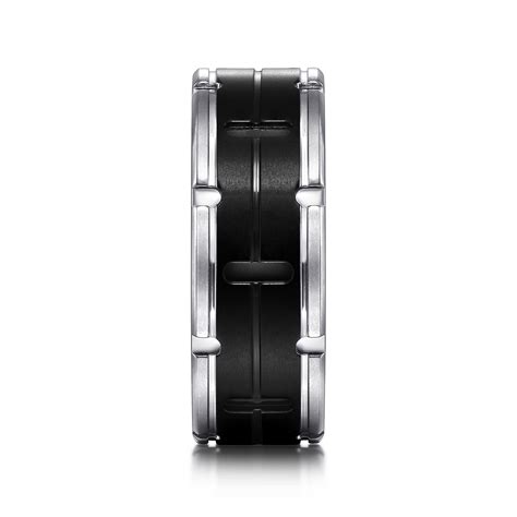 14K White and Rose Gold Plain Men's Wedding Band @ $1875. Shop Jewelry ...