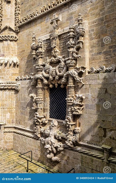 Main Cloister of the Monastery of the Order of Christ, Convento De Cristo in Tomar, Portugal ...