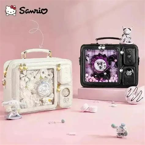 Kawaii Sanliou Kuromi Cinnamoroll Itabag