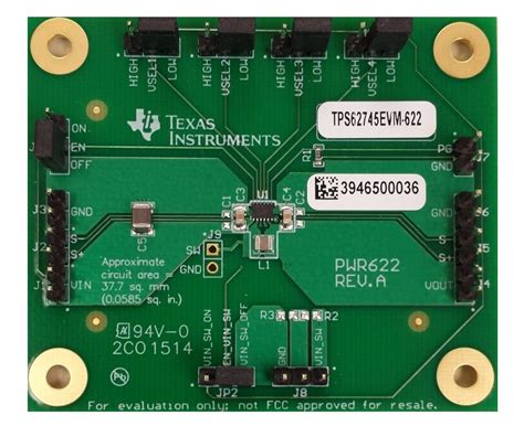TPS62745EVM-622 Evaluation Module - TI | Mouser