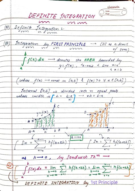 Image result for Definite Integration Formulas