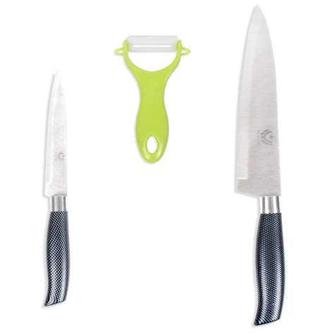 Buy HOMIZE Stainless Steel Kitchen Chef’s Knife, Utility Knife, Y ...