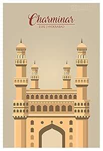 Tesseract Design Labs Monument Wall Poster (13X19 inches - 300 GSM ...