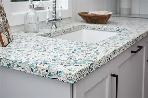 Kitchen Countertops Made Of Recycled Glass - Things In The Kitchen