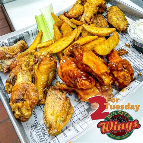 Big City Wings on LinkedIn: #bigcitywings #2fortuesday #chickenwings