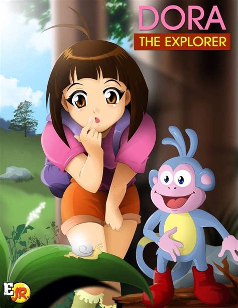 Dora Anime : Dora The Explorer Colored By Reijr On Deviantart | Lentrisinc