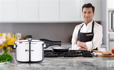 Buy Bergner Argent Elements Triply Stainless Steel 1.5 L Outer Lid ...