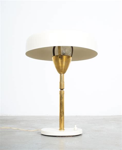 Eggshell Color Cute Adjustable Desk Lamp Brass, Italy Midcentury – DERIVE