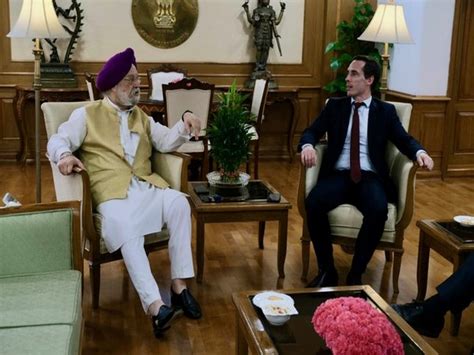 French Minister Djebbari meets Hardeep Singh Puri, discuss urbanization ...