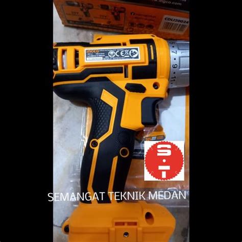 Jual CDLI20024 CORDLESS DRILL BOR BESI KAYU BATERAI 10mm 20V UNIT INGCO ...