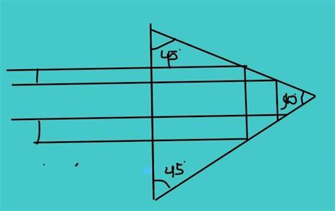 Draw ray diagrams to show how a right angled isosceles prism made up of ...