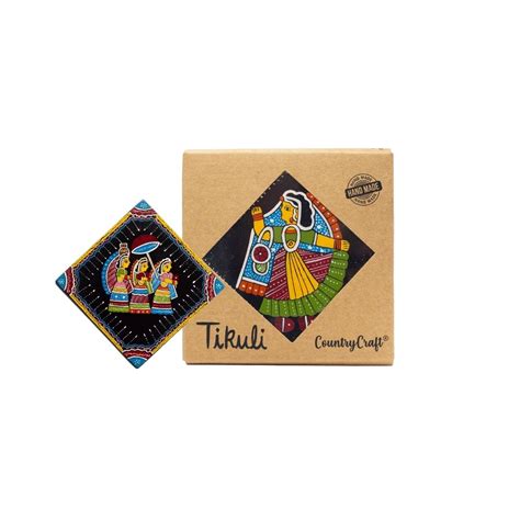 Country Craft – Tikuli Coaster Single (Small) — Mango