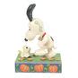 Jim Shore Peanuts Scared Snoopy and Woodstock Ghost Figurine, 5.1" H ...